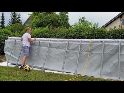 Pool Bestway Power Steel 549x279x122 setup