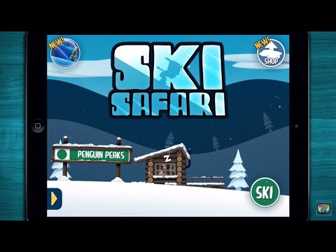 Ski Safari - Funny Ski Arcade Game for Kids - iPhone/iPad/Android - YouTube