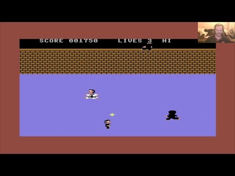 Lukozer Retro Game Review 481 - Enter The Ninja - Commodore 64