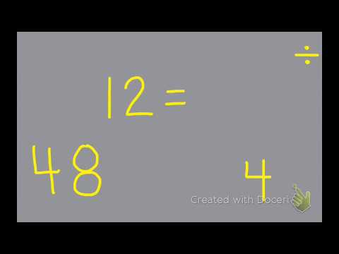 Multiplication and Division Relationships