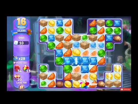 Wonka's World of Candy Level 709 NO BOOSTERS - A S GAMING ✔