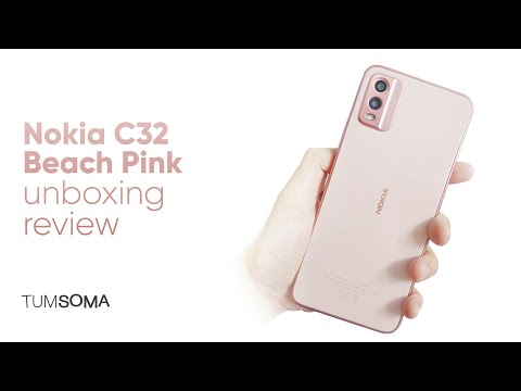Nokia C32 Beach Pink - Unboxing Review