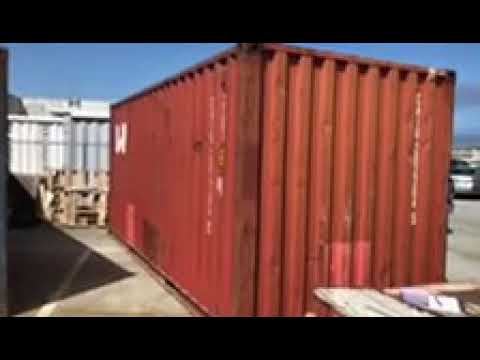 20’ Cargo Shipping Container Seaside CA. California Patriot Containers 888-611-5698 Nevada County
