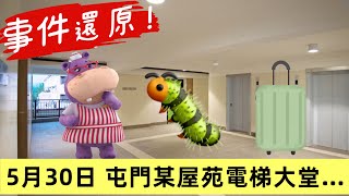 5月30日 屯門某屋苑發生夫妻互相毆鬥事件｜事情始末原來是… #河馬 #何伯何太 #東張西望 ￼