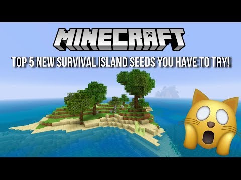 Catmanjoe - Minecraft - Top 5 New Survival Island Seeds You HAVE to Try! (Minecraft PS4, Xbox One, PS3,Xbox 360)