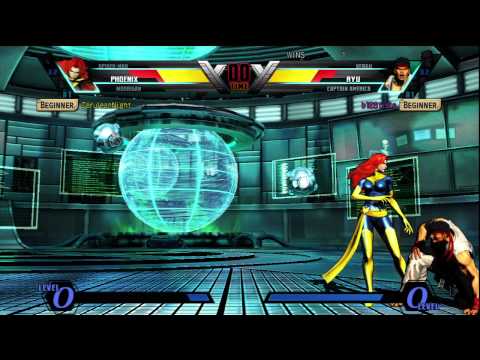Ultimate Marvel vs Capcom 3 (PS3) -- Non-Ranked Matches 83 - Turtle "all day long"