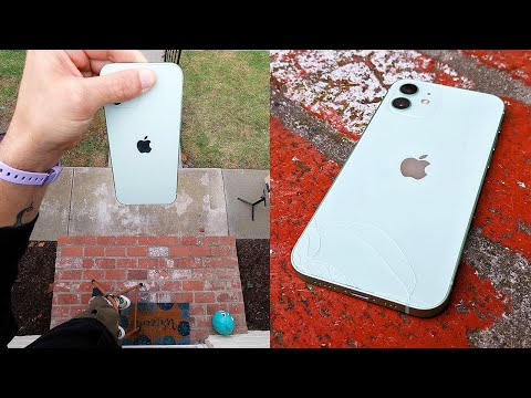iPhone 12 drop and scratch test