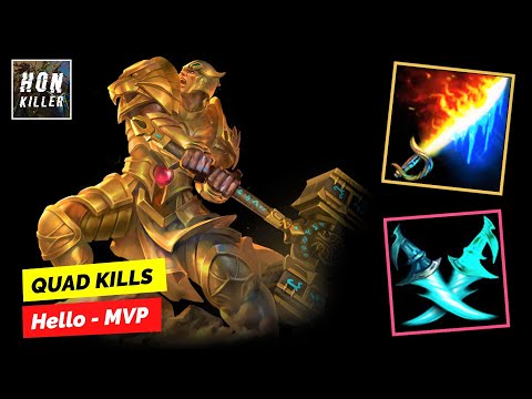 HoN Hammerstorm DAWNBRINGER with TWIN BLADES - MVP