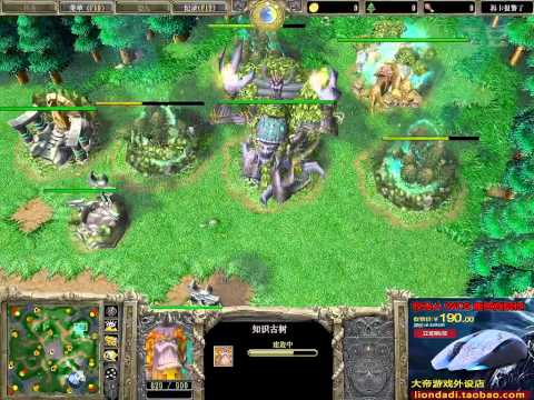 【不可思议酷炫逆转】魔兽争霸大帝解说 Zhouxixi vs XiaoKai TM