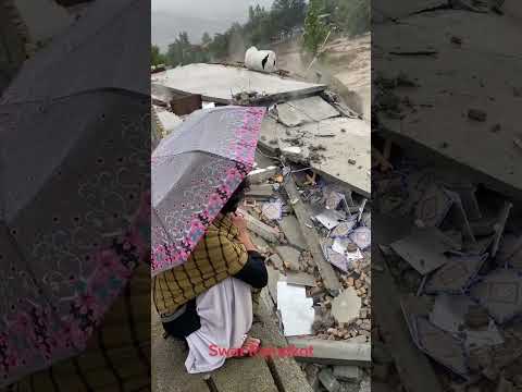 ⚠️ Flash Floods in Swat & Buner – River Turns Deadly!  #flood #naturepower #hurricane #weather
