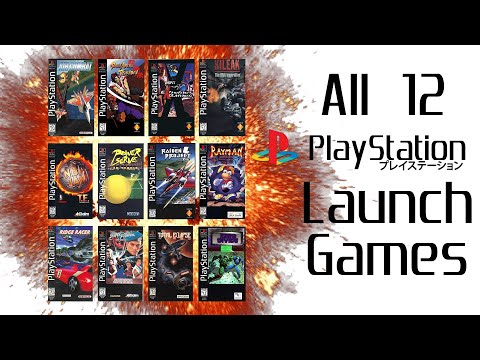 A Look at All 12 PS1 Launch Games