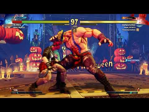 SFV : Krithlyn(Juri) vs ieatpunches (Alex)