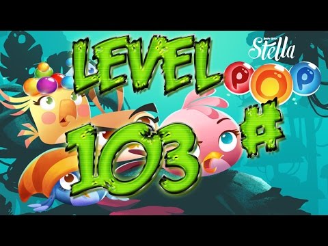 Let's Play Angry Birds Pop - Level 103 Walkthrough