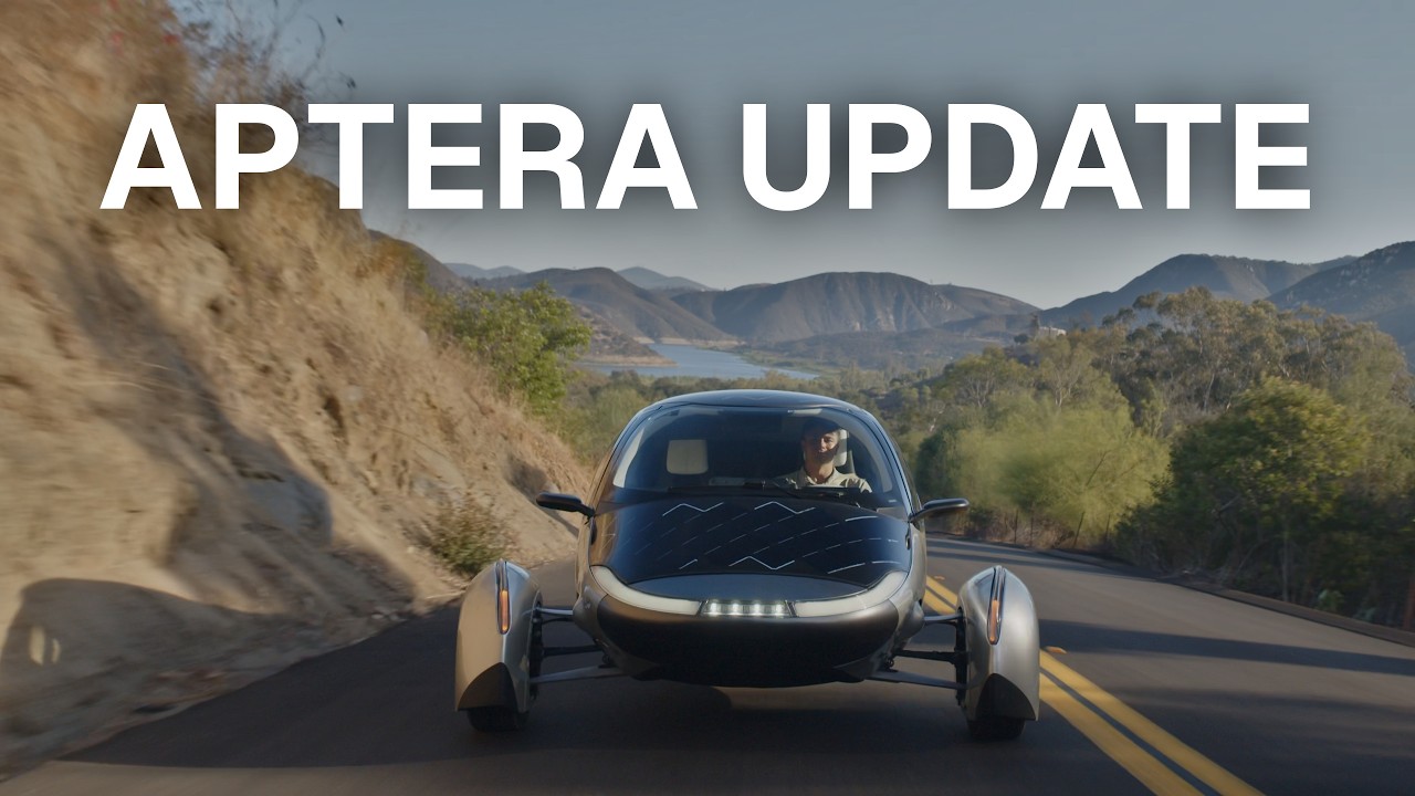 Aptera solar electric vehicle production update presentation