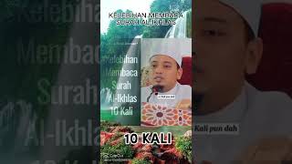 Download lagu Kelebihan membaca surah Al ikhlas 10 kali #ceramah #ustadwadianuar #doa mp3