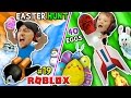 ROBLOX EGG HUNT 2017!  40 LOST EGGS! (FGTEEV Happy Easter Bunny Challenge Game)