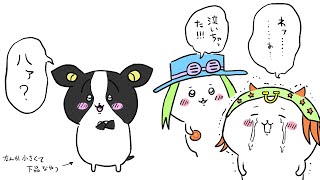 昨日の大会のサムネを続きから描くやつ