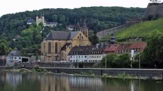 preview picture of video 'Germany - Würzburg Part 1: Alter Kranen - Alte Mainbrücke - Festung Marienberg'