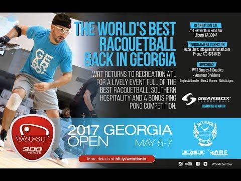 2017 WRT Georgia Open Semi Final Rodrigo Montoya vs. Jake Bredenbeck