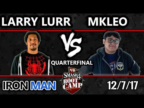S4BC Iron Man - MSF | Larry Lurr vs FOX MVG | MKLeo - Quarterfinal - SSB4