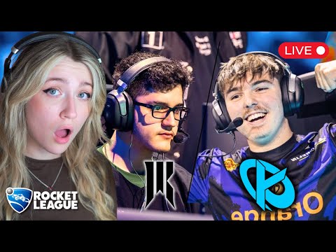 Karmine Corp VS Shopify Rebellion | RLCS KICK-OFF WEEKEND GRAND FINALS REACTION!