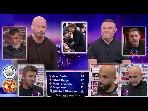 MOTD Man United vs Man City 2-0 Wayne Rooney Praises Man UTD Performance 🔥💯| All reaction