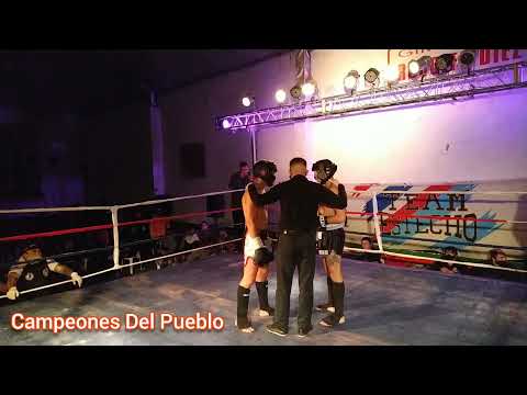 🥊Ale Gallardo Vs Cristian Arganaraz - KICK BOXING - AMATEUR - Campeones Del Pueblo - Siempre Humilde