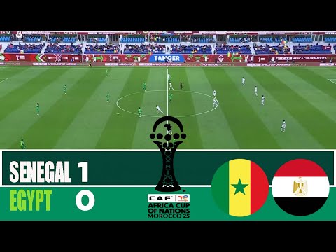 SENEGAL vs EGYPT 1-0 | CAF Africa Cup of Nations 2026 | Match Highlights