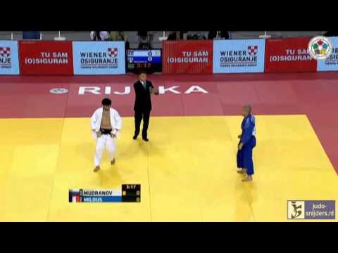 Judo 2013 Grand Prix Rijeka: Mudranov (RUS) - Milous (FRA) [-60kg] final