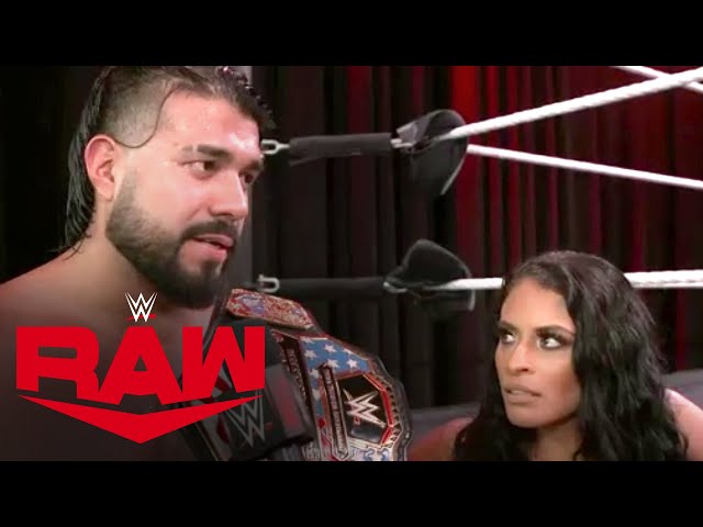 Zelina Vega threatens interviewer after WWE RAW goes off the air