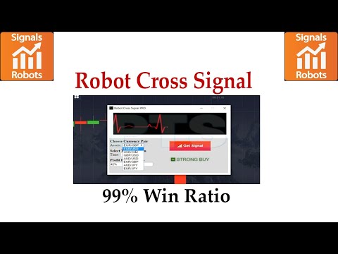 New Binary Option Cross Signal Robot Strategy | 99% win ratio