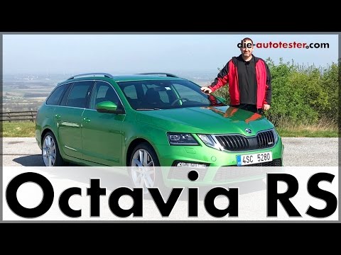 2017 Skoda Octavia RS & Octavia Scout test drive in Vienna | Test & driving report | Review | German