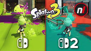 Splatoon 3 Switch/Switch 2 Comparison