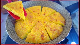 PÃOZINHO DE FRIGIDEIRA NÃO VAI ÓLEO, LEITE E TRIGO!! EM 5 MINUTOS TA PRONTO!!