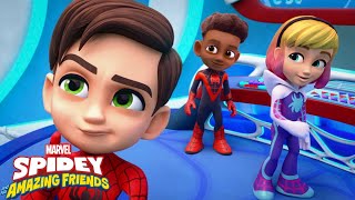 🕸WEB-STER | Marvel's Spidey and his Amazing Friends | Disney Junior UK
