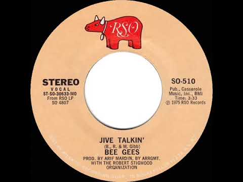 1975 HITS ARCHIVE: Jive Talkin’ - Bee Gees (a #1 record--stereo 45)