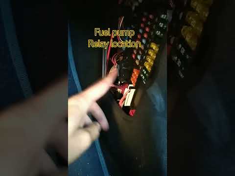 mini cooper 2007-2015 fuel pump relay location #minicooper #fuelpump #relay #motor #diy #shorts