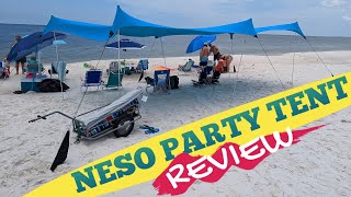 Neso Party Tent Beach REVIEW