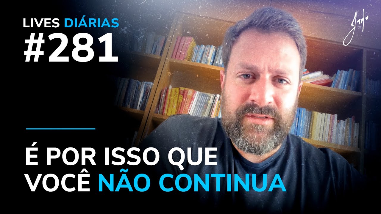 Sobre a procrastinação e a perseverança | Live Diária #281 | Italo Marsili