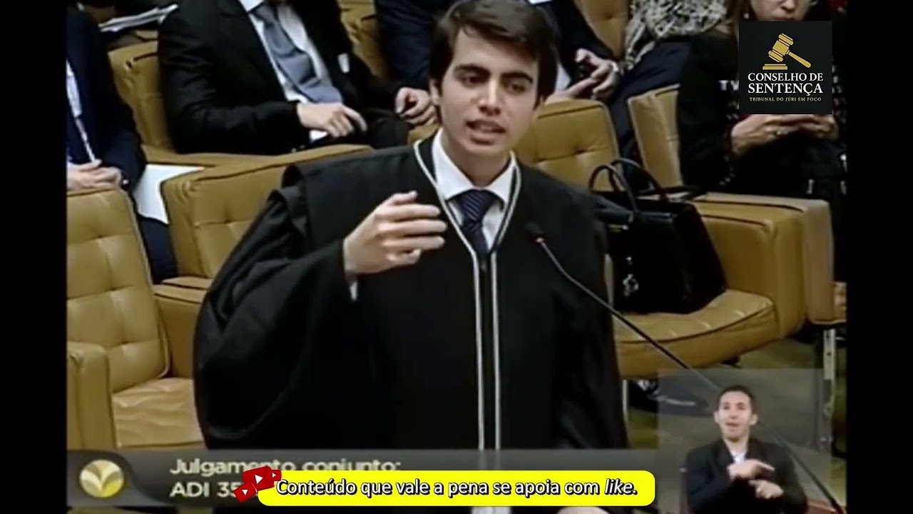 Ele tinha 18 anos e falou no STF como veterano