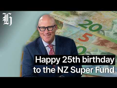 Thumbnail for Happy 25th birthday to the NZ Super Fund | Herald NOW Business
