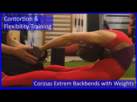 Contortion Training by Flexyart 147: Backbends wt. Weights - Also for Yoga, Poledance, Ballet, Dance