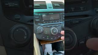 Honda Accord unlock your Radio code