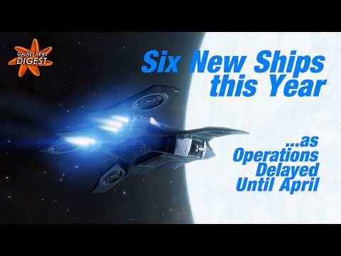 Six New Ships this Year, as Operations Delayed Until April (Elite Dangerous)