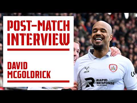 REACTION | David McGoldrick after a HATTRICK as the Reds beat Orient