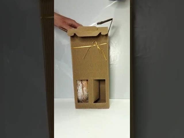 Vídeo relacionado con Caja de Madera para Vino, Estuche Regalo para Botellas de Vino con Tapa, Almacenamiento de Botellas con Cierre de Metal Dorado, 35 x 30 x 10 cm, para Fiesta, Cumpleaños, Bodas y Casa Nueva