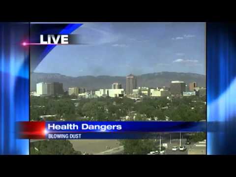 State issues dust storm health warning