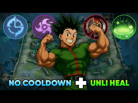 UNLI HP HEAL!! NEW DYRROTH COLDOWN SKILL - NEW META BEST GUIDE FOR EASY RANK!