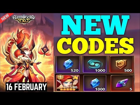 ACTIVE⚠️UPD CODES🎁FEBRUARY⚡SUMMONERS ERA COUPON CODES FEBRUARY 2025 - SUMMONERS ERA REDEEM CODES