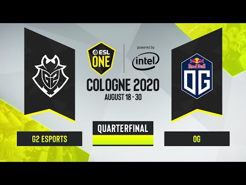 CS:GO - G2 Esports vs. OG [Nuke] Map 1 - ESL One Cologne 2020 - Quarterfinal - EU
